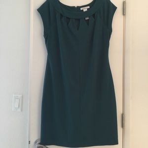 Emerald Green Sheath Dress